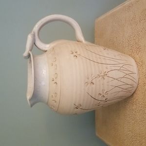 Homemade Pottery Pitcher